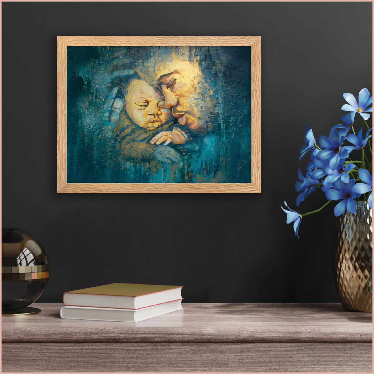 Abba's Embrace - Framed Fine Art Print