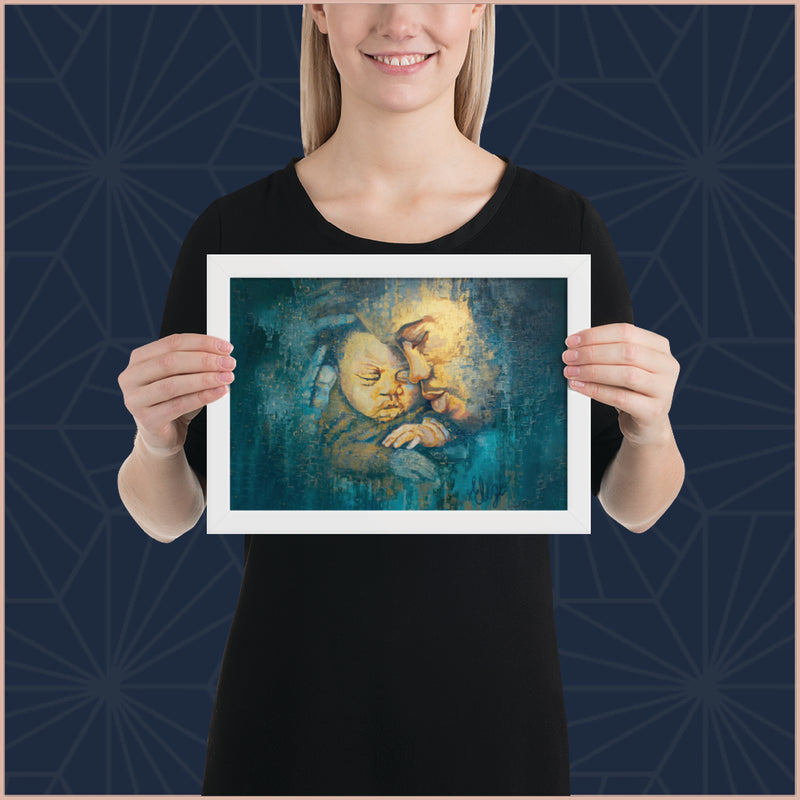 Abba's Embrace - Framed Fine Art Print