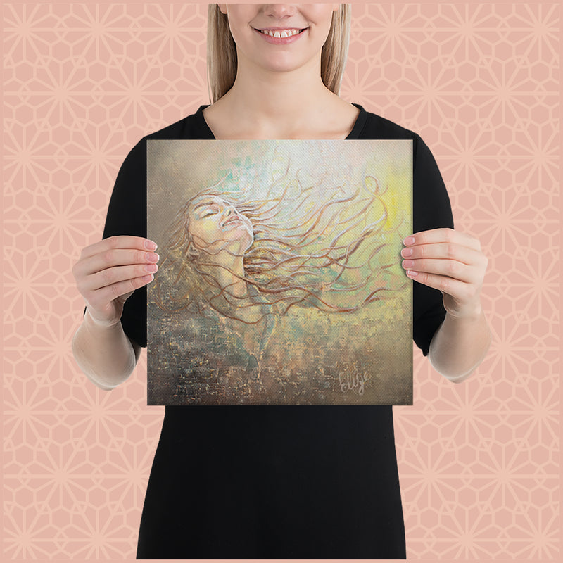 Layered Yearning - Canvas Print