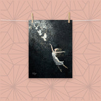 Leap into Peace - Fine Art Print (No frame)